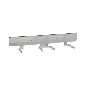 Vikan Wall Bracket, Stainless Steel, 4 Products, 320 Mm