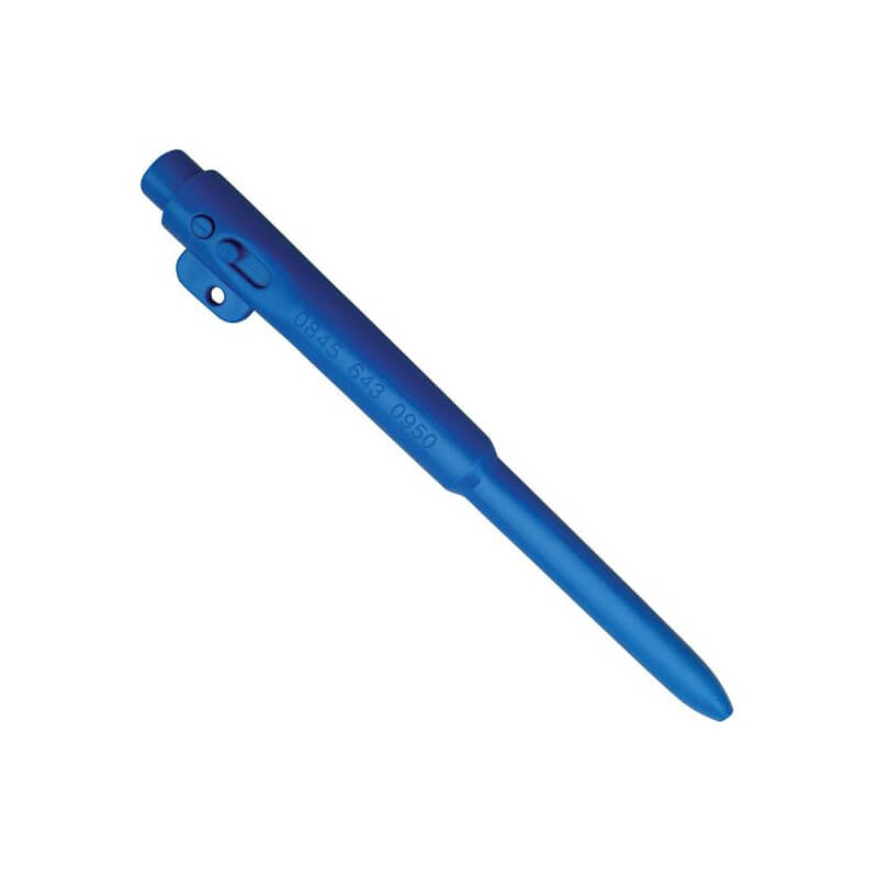 BST J800 Detectable Pens, Retractable, Without Clip, 10Pk