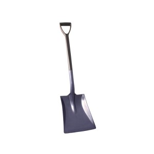 Detectable Shovel, Two Piece, Short Handle, Large Blade