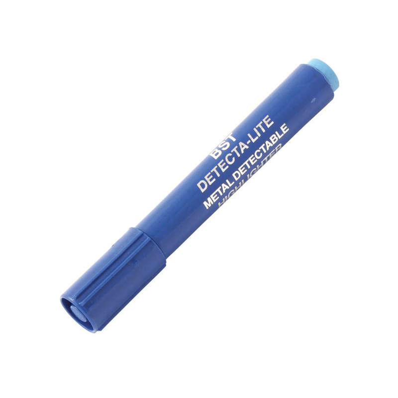 Detectable Highlighter Marker Pen, 10 Pk