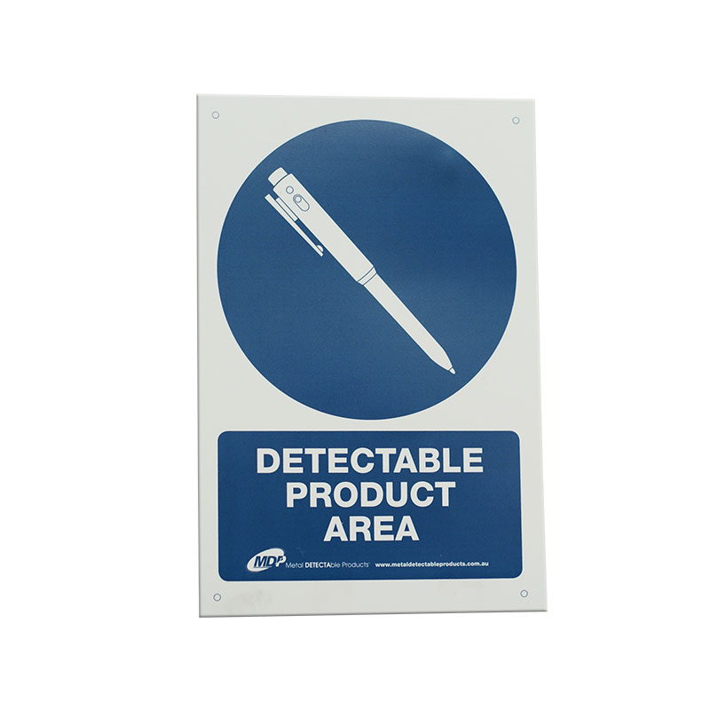 Detectable Safety Sign, 300 mm