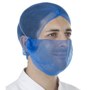 Detectable HiCare Beard Snood, Blue
