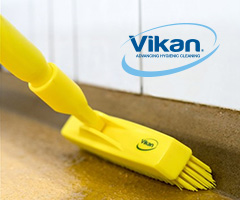 Vikan Crevice Scrub Brush  Wells Hygiene Specialists