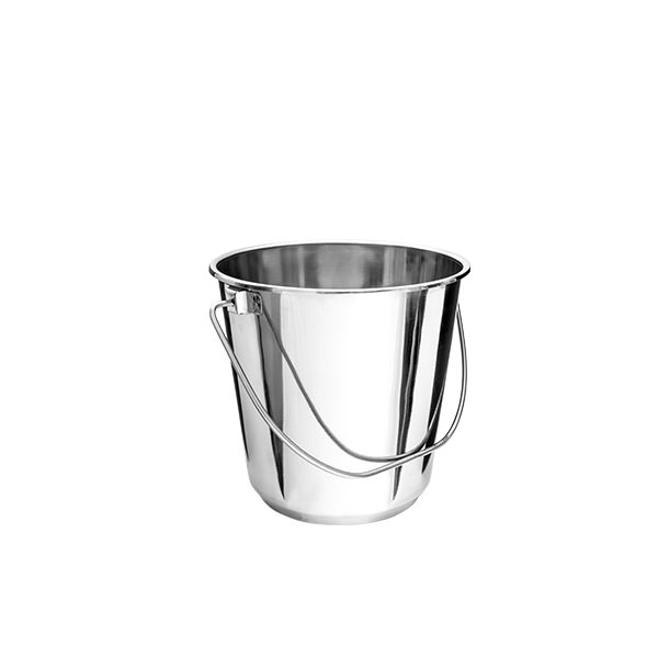 Stainless Steel Bucket, Medium (Approx 10L)