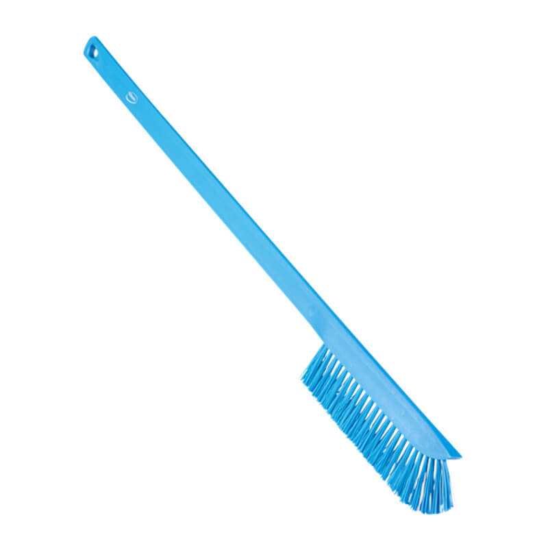 Vikan Ultra-Slim Cleaning Brush with long handle, 600mm, Medium Bristles