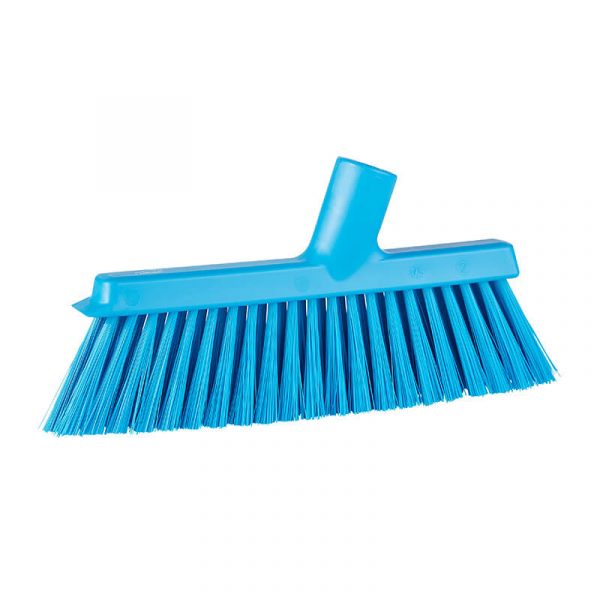 Dustpan Broom with Angled Thread 250mm blue