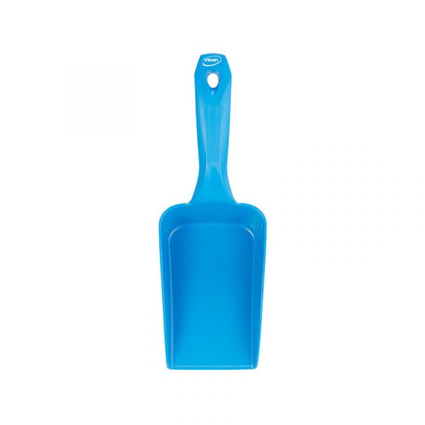 Vikan Hand Scoop, Metal Detectable, 0.5 Litre blue top