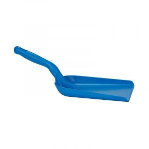 Vikan Hand Shovel, Metal Detectable Blue Side